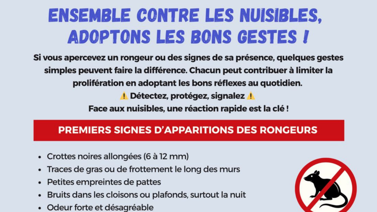 Ensemble contre les nuisibles !